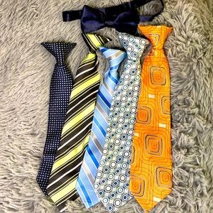 Boys Clip on Ties
